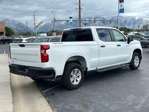 Summit White 2022 Chevrolet Silverado 1500 WT