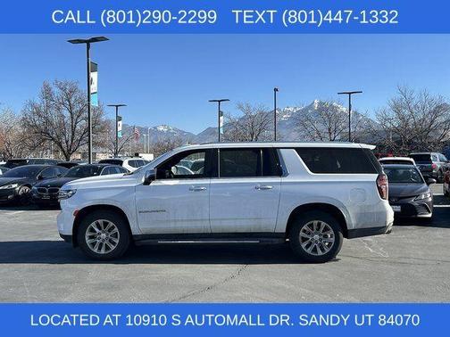 Summit White 2023 Chevrolet Suburban Premier