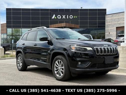 Diamond Black 2021 Jeep Cherokee Latitude Lux