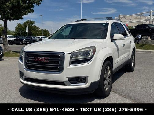 Summit White 2014 GMC Acadia SLT-1