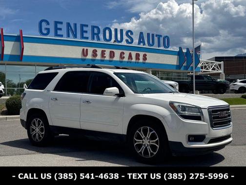 Summit White 2014 GMC Acadia SLT-1