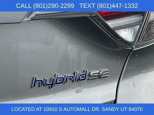 Metropolis Gray 2017 Hyundai SONATA Hybrid SE