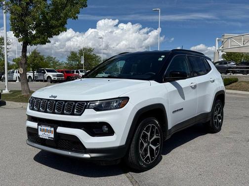 Bright White Clearcoat 2025 Jeep Compass Limited