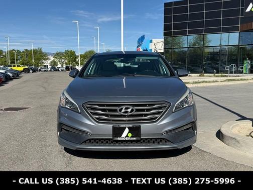 Shale Gray Metallic 2017 Hyundai SONATA Limited