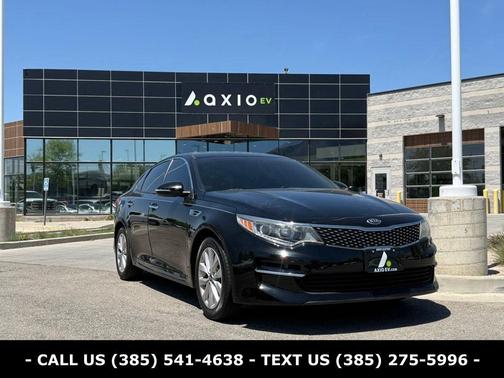 Ebony Black 2018 Kia Optima EX