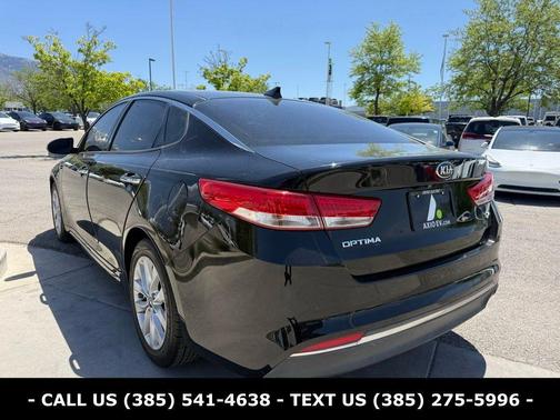 Ebony Black 2018 Kia Optima EX