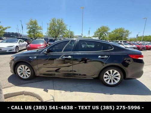 Ebony Black 2018 Kia Optima EX