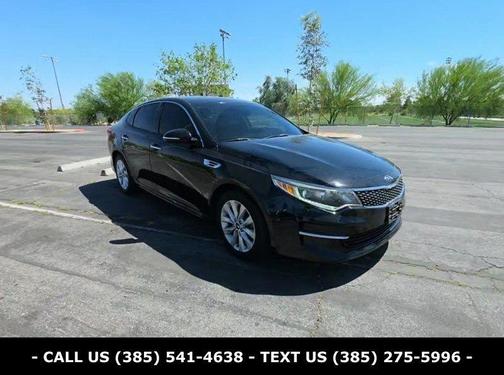 Ebony Black 2018 Kia Optima EX