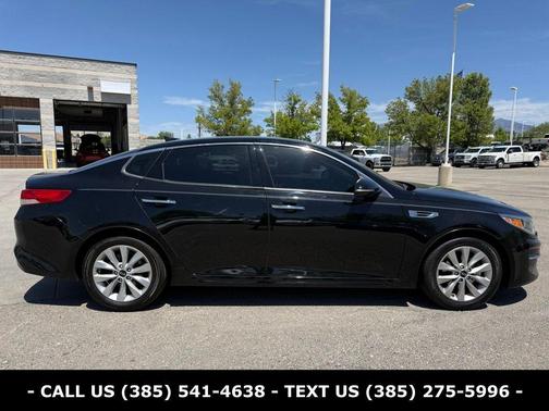 Ebony Black 2018 Kia Optima EX