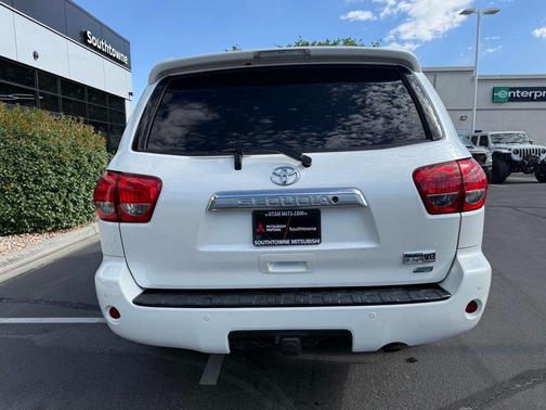 Blizzard Pearl 2016 Toyota Sequoia Platinum