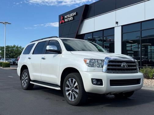 Blizzard Pearl 2016 Toyota Sequoia Platinum