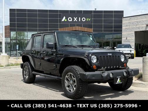Black Clearcoat 2012 Jeep Wrangler Unlimited Sport