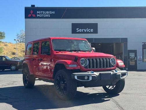 Firecracker Red Clearcoat 2024 Jeep Wrangler 4xe Sahara