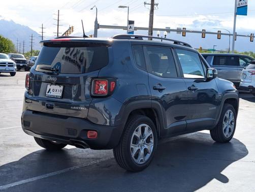 Slate Blue Pearlcoat 2020 Jeep Renegade Limited