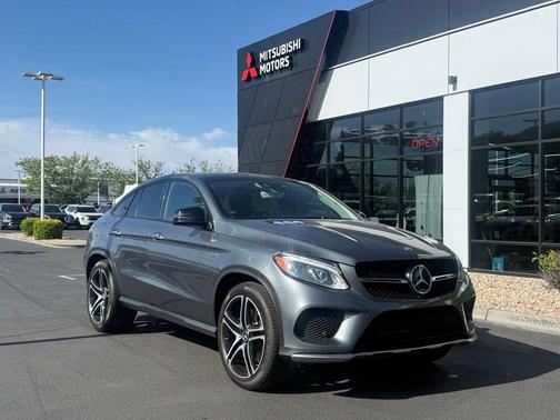 Gray 2017 Mercedes-Benz AMG GLE 43 Coupe 4MATIC