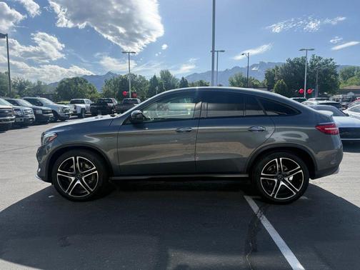 Gray 2017 Mercedes-Benz AMG GLE 43 Coupe 4MATIC