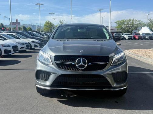 Gray 2017 Mercedes-Benz AMG GLE 43 Coupe 4MATIC