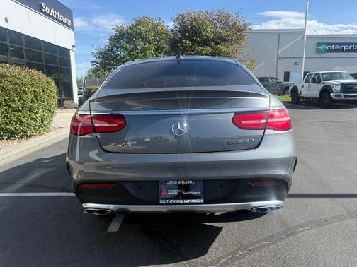 Gray 2017 Mercedes-Benz AMG GLE 43 Coupe 4MATIC