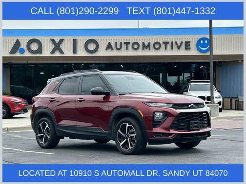 Crimson 2022 Chevrolet Trailblazer RS