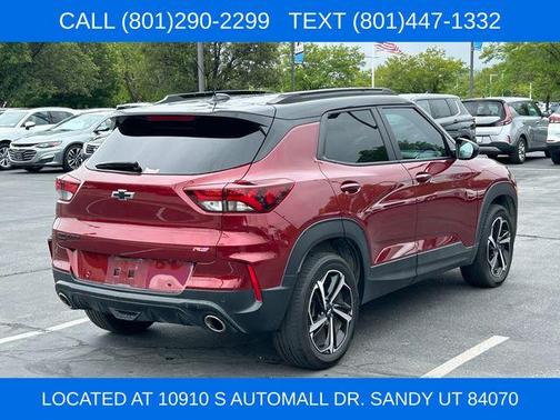 Crimson 2022 Chevrolet Trailblazer RS