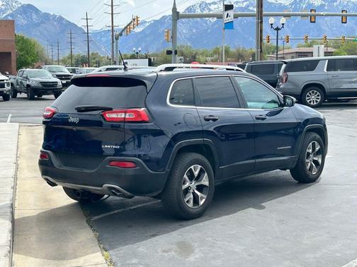 True Blue Pearlcoat 2014 Jeep Cherokee Limited