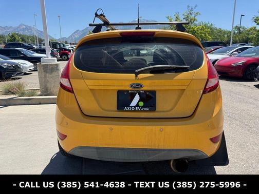 Yellow 2011 Ford Fiesta SES