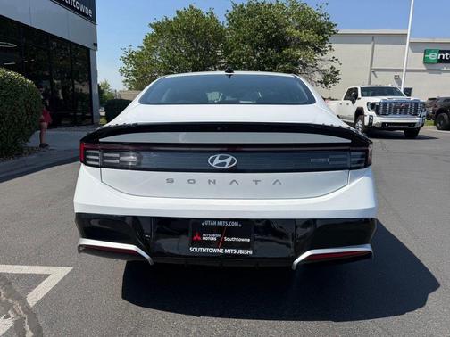 White 2025 Hyundai SONATA SEL