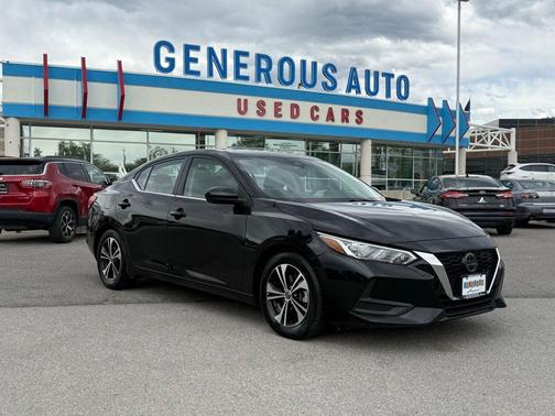 Black 2023 Nissan Sentra SV