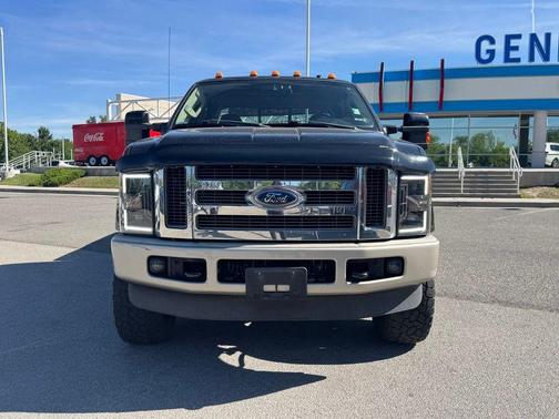 Black 2008 Ford F-350 Lariat Super Duty