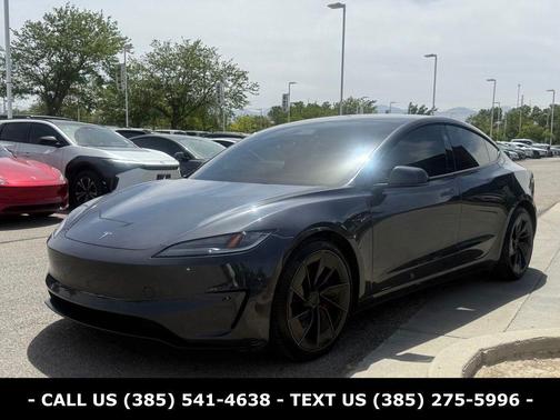 Stealth Gray 2024 Tesla Model 3 Performance
