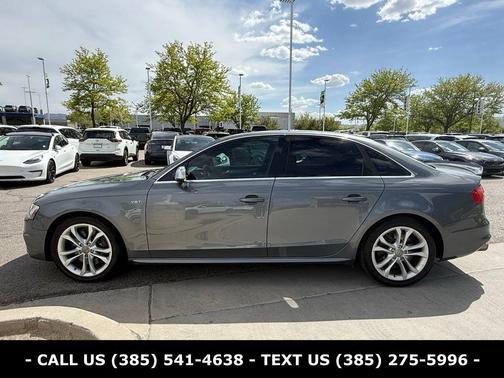 Gray 2015 Audi S4 3.0T Premium Plus
