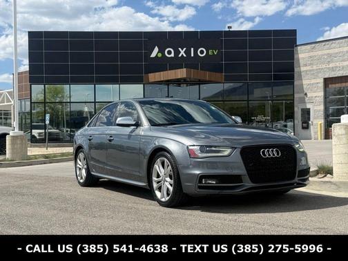 Gray 2015 Audi S4 3.0T Premium Plus