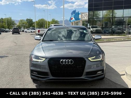 Gray 2015 Audi S4 3.0T Premium Plus