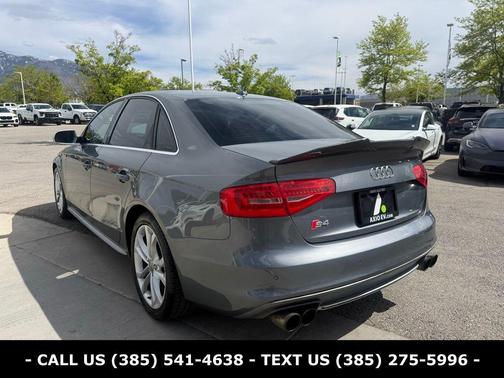 Gray 2015 Audi S4 3.0T Premium Plus