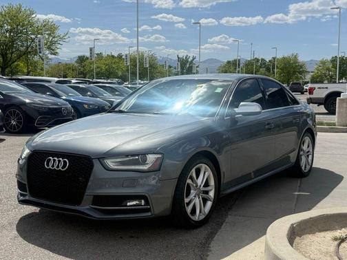 Gray 2015 Audi S4 3.0T Premium Plus