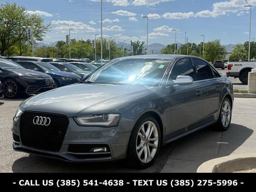 Gray 2015 Audi S4 3.0T Premium Plus