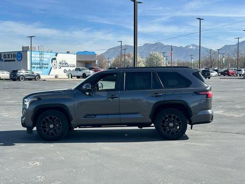 Gray 2024 Toyota Sequoia Platinum