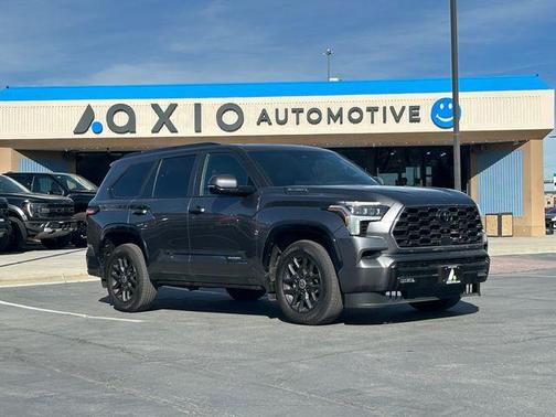 Gray 2024 Toyota Sequoia Platinum