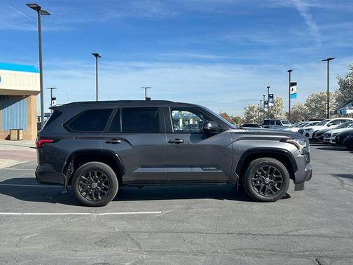 Gray 2024 Toyota Sequoia Platinum