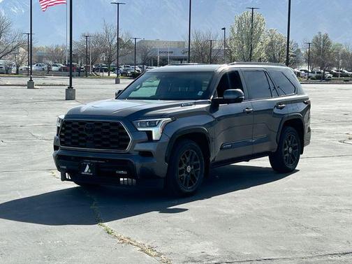 Gray 2024 Toyota Sequoia Platinum