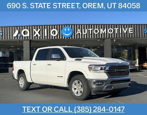 Bright White Clearcoat 2022 RAM 1500 Laramie