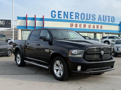 Black 2014 RAM 1500 Sport