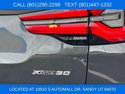 Dark Graphite Metallic 2022 BMW X3 xDrive30i