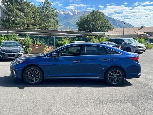 Lakeside Blue 2018 Hyundai SONATA Sport 2.0T
