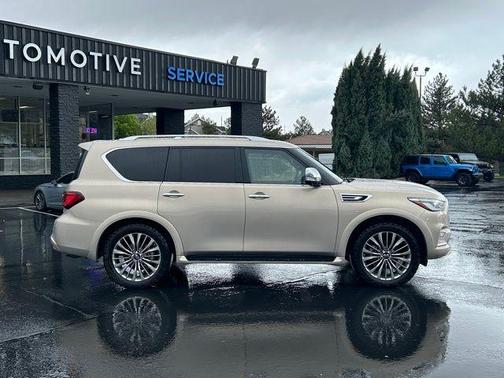 Champagne Quartz 2021 INFINITI QX80 SENSORY