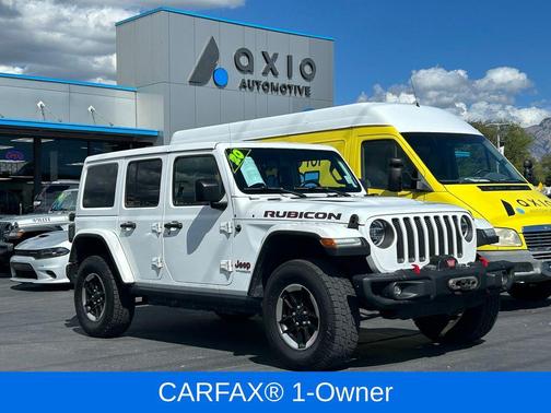 Bright White Clearcoat 2020 Jeep Wrangler Unlimited Rubicon