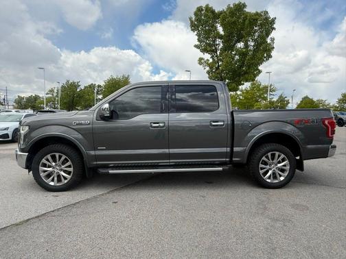 Gray 2016 Ford F-150 Lariat