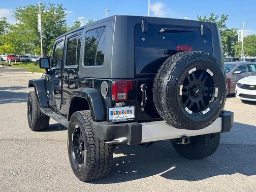 Black Clearcoat 2008 Jeep Wrangler Unlimited Sahara