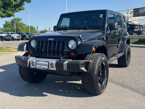 Black Clearcoat 2008 Jeep Wrangler Unlimited Sahara