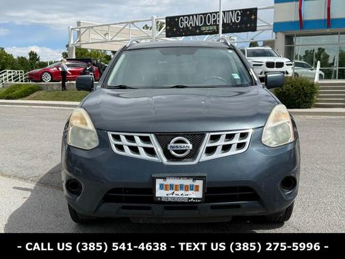 Graphite Blue 2012 Nissan Rogue SV w/SL Pkg